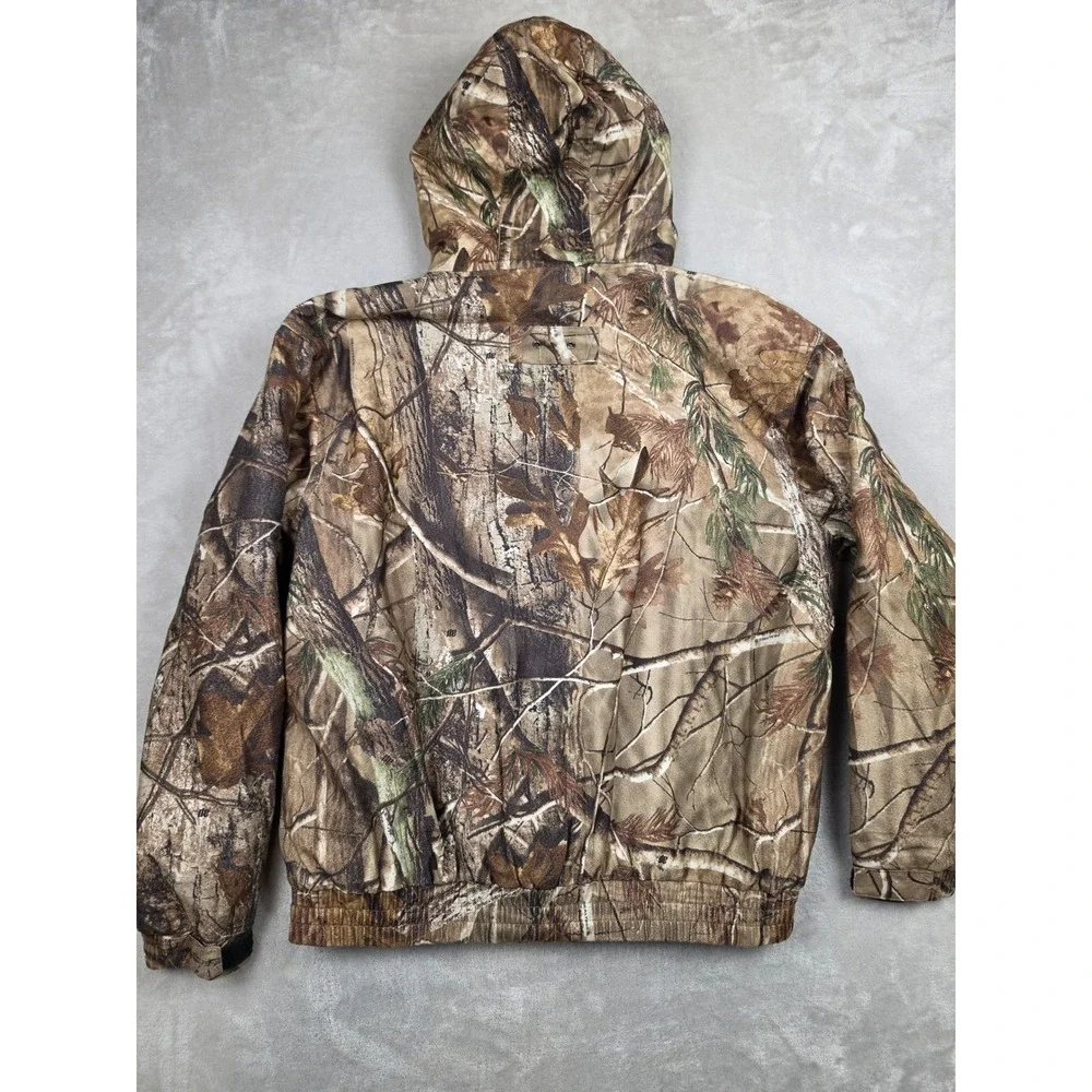 Field & Stream Realtree Camo Jacket Mens M HydroProof Ultra Hooded Insulated